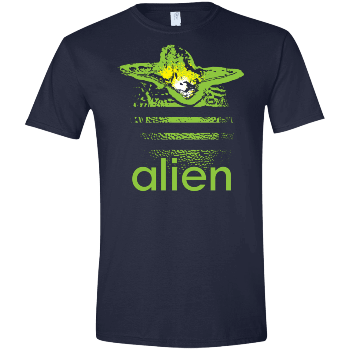 T-Shirts Navy / X-Small Alien Men's Semi-Fitted Softstyle