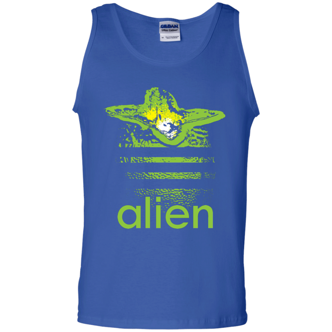 T-Shirts Royal / S Alien Men's Tank Top