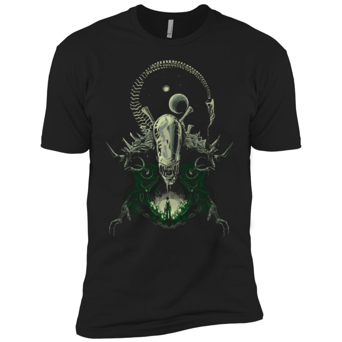 T-Shirts Black / YXS Alien Nightmare Boys Premium T-Shirt