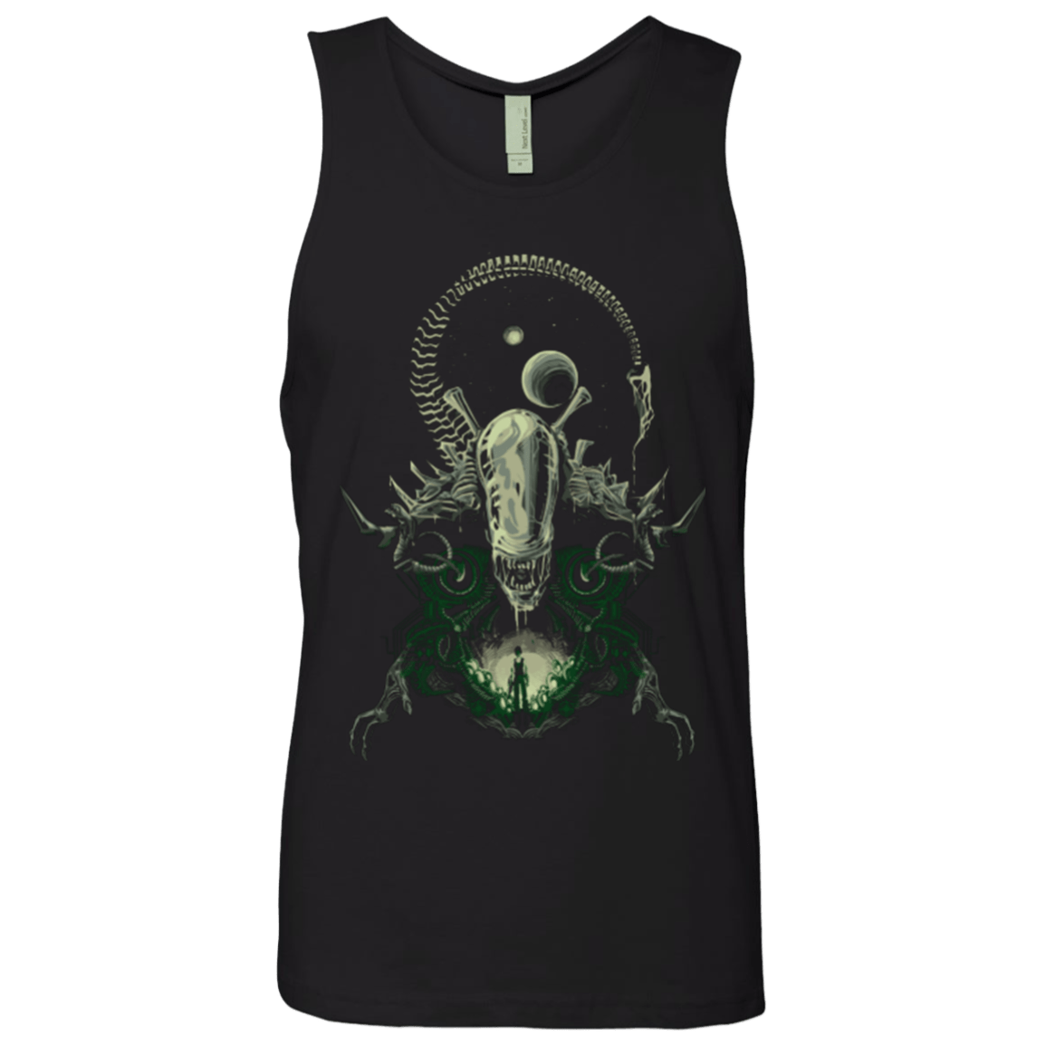 T-Shirts Black / Small Alien Nightmare Men's Premium Tank Top