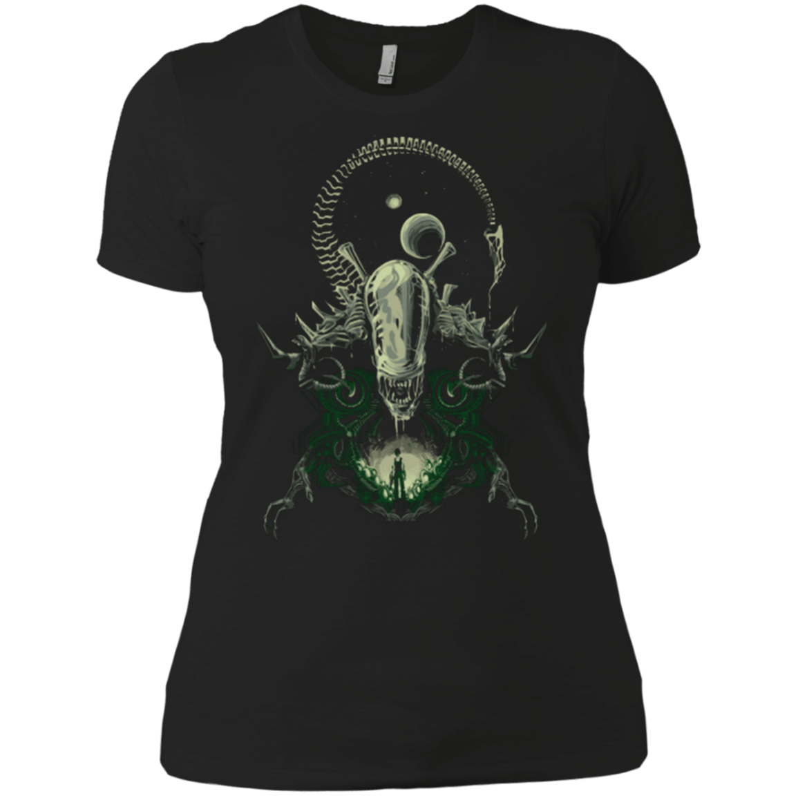 T-Shirts Black / X-Small Alien Nightmare Women's Premium T-Shirt