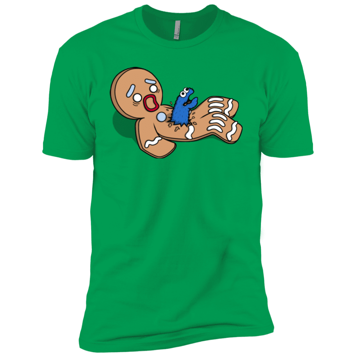 T-Shirts Kelly Green / YXS Alien Nom Nom Boys Premium T-Shirt