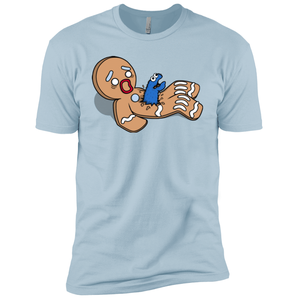 T-Shirts Light Blue / YXS Alien Nom Nom Boys Premium T-Shirt