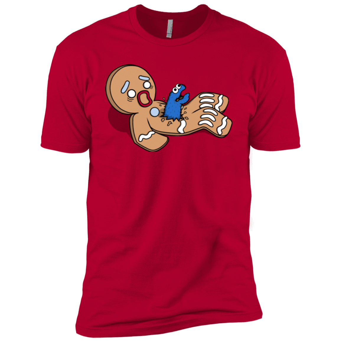 T-Shirts Red / YXS Alien Nom Nom Boys Premium T-Shirt