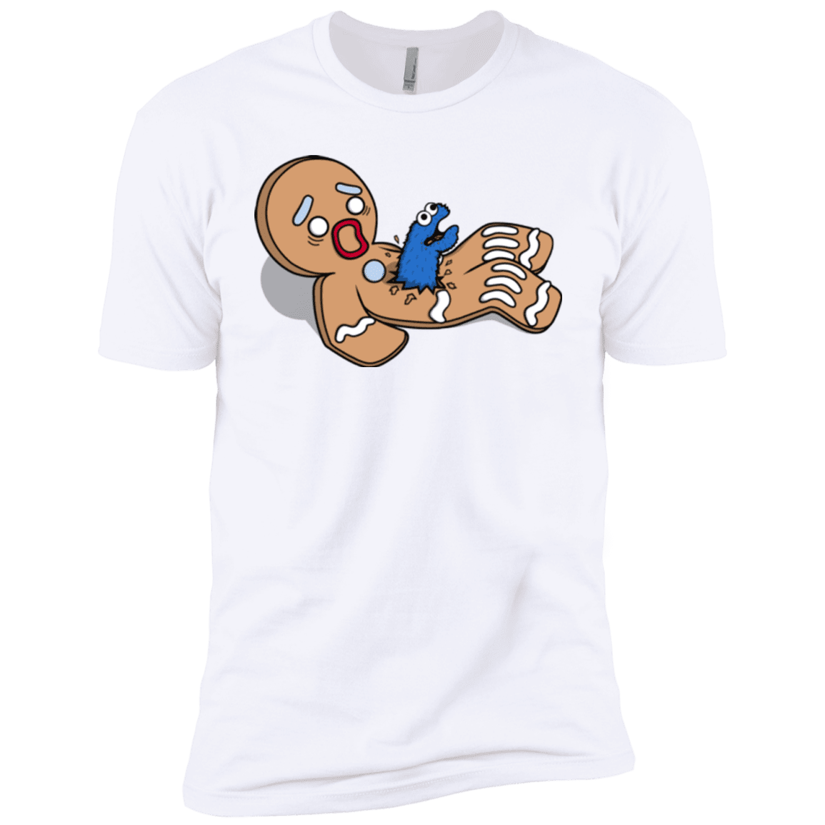 T-Shirts White / YXS Alien Nom Nom Boys Premium T-Shirt