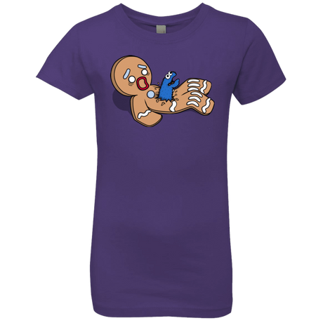 T-Shirts Purple Rush / YXS Alien Nom Nom Girls Premium T-Shirt