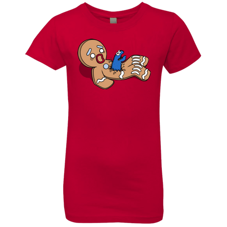 T-Shirts Red / YXS Alien Nom Nom Girls Premium T-Shirt