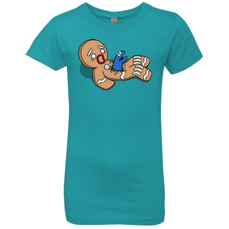 T-Shirts Tahiti Blue / YXS Alien Nom Nom Girls Premium T-Shirt