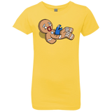 T-Shirts Vibrant Yellow / YXS Alien Nom Nom Girls Premium T-Shirt