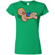 T-Shirts Irish Green / S Alien Nom Nom Junior Slimmer-Fit T-Shirt