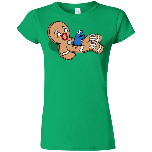 T-Shirts Irish Green / S Alien Nom Nom Junior Slimmer-Fit T-Shirt