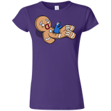 T-Shirts Purple / S Alien Nom Nom Junior Slimmer-Fit T-Shirt