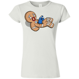 T-Shirts White / S Alien Nom Nom Junior Slimmer-Fit T-Shirt