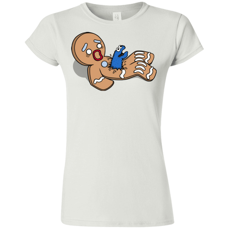 T-Shirts White / S Alien Nom Nom Junior Slimmer-Fit T-Shirt