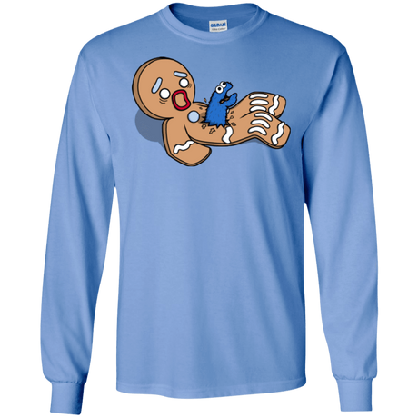 T-Shirts Carolina Blue / S Alien Nom Nom Men's Long Sleeve T-Shirt