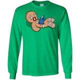 T-Shirts Irish Green / S Alien Nom Nom Men's Long Sleeve T-Shirt