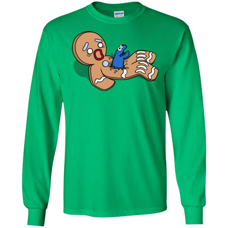 T-Shirts Irish Green / S Alien Nom Nom Men's Long Sleeve T-Shirt