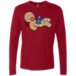 T-Shirts Cardinal / S Alien Nom Nom Men's Premium Long Sleeve