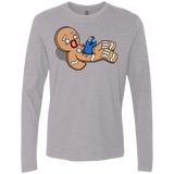 T-Shirts Heather Grey / S Alien Nom Nom Men's Premium Long Sleeve