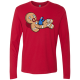 T-Shirts Red / S Alien Nom Nom Men's Premium Long Sleeve