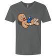 T-Shirts Heavy Metal / X-Small Alien Nom Nom Men's Premium V-Neck