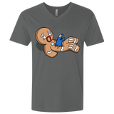 T-Shirts Heavy Metal / X-Small Alien Nom Nom Men's Premium V-Neck