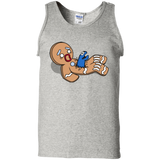 T-Shirts Ash / S Alien Nom Nom Men's Tank Top