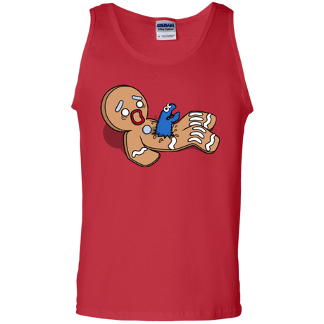T-Shirts Red / S Alien Nom Nom Men's Tank Top