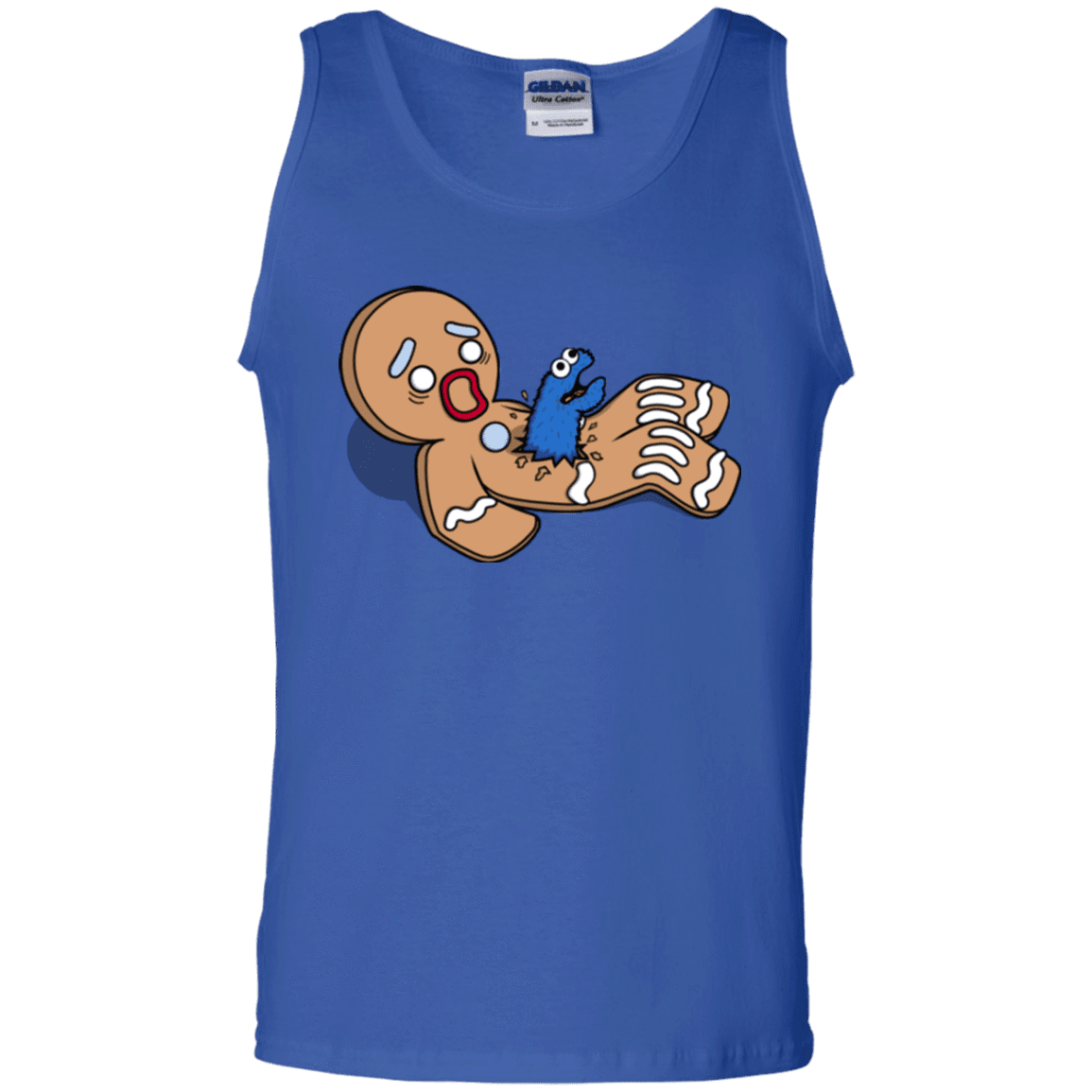 T-Shirts Royal / S Alien Nom Nom Men's Tank Top