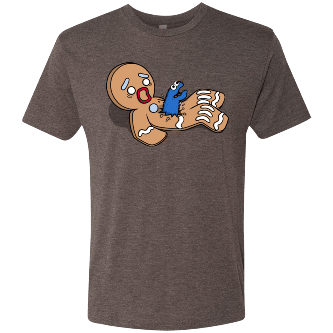 T-Shirts Macchiato / S Alien Nom Nom Men's Triblend T-Shirt