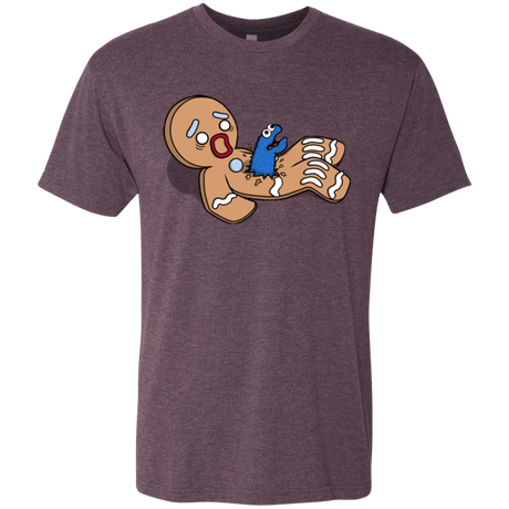 T-Shirts Vintage Purple / S Alien Nom Nom Men's Triblend T-Shirt