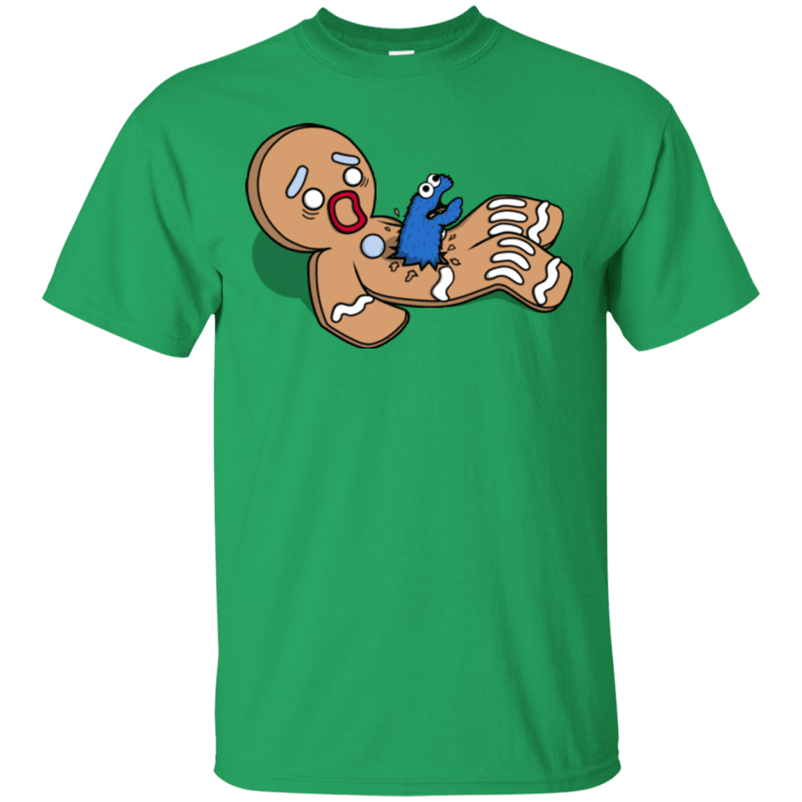 T-Shirts Irish Green / S Alien Nom Nom T-Shirt