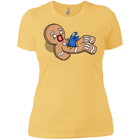 T-Shirts Banana Cream/ / X-Small Alien Nom Nom Women's Premium T-Shirt