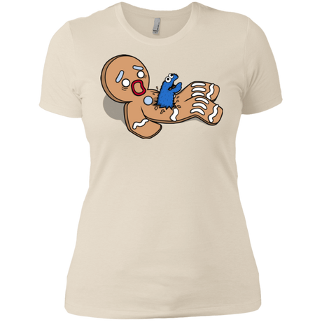 T-Shirts Ivory/ / X-Small Alien Nom Nom Women's Premium T-Shirt
