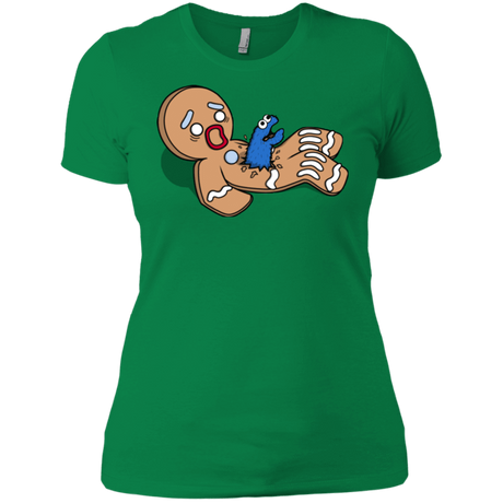 T-Shirts Kelly Green / X-Small Alien Nom Nom Women's Premium T-Shirt