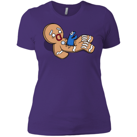 T-Shirts Purple Rush/ / X-Small Alien Nom Nom Women's Premium T-Shirt