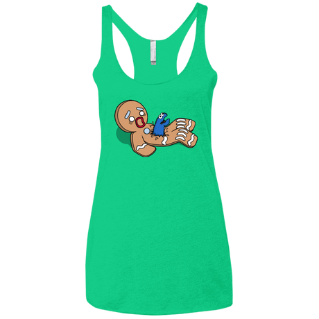 T-Shirts Envy / X-Small Alien Nom Nom Women's Triblend Racerback Tank
