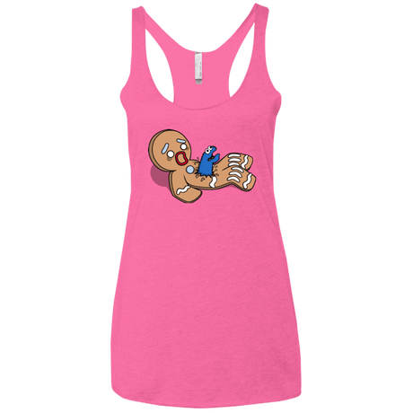 T-Shirts Vintage Pink / X-Small Alien Nom Nom Women's Triblend Racerback Tank