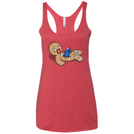 T-Shirts Vintage Red / X-Small Alien Nom Nom Women's Triblend Racerback Tank