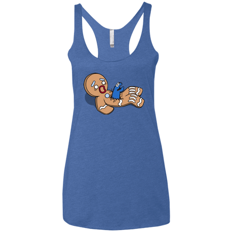 T-Shirts Vintage Royal / X-Small Alien Nom Nom Women's Triblend Racerback Tank