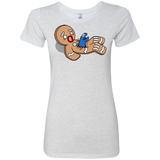 T-Shirts Heather White / S Alien Nom Nom Women's Triblend T-Shirt