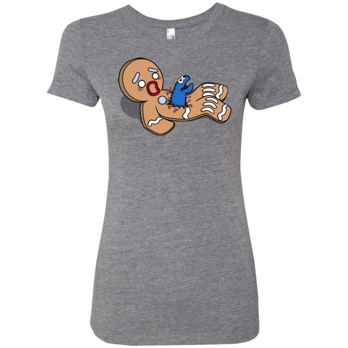 T-Shirts Premium Heather / S Alien Nom Nom Women's Triblend T-Shirt