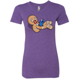 T-Shirts Purple Rush / S Alien Nom Nom Women's Triblend T-Shirt