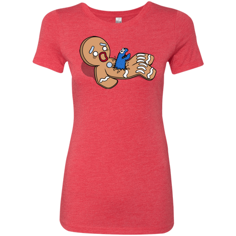 T-Shirts Vintage Red / S Alien Nom Nom Women's Triblend T-Shirt