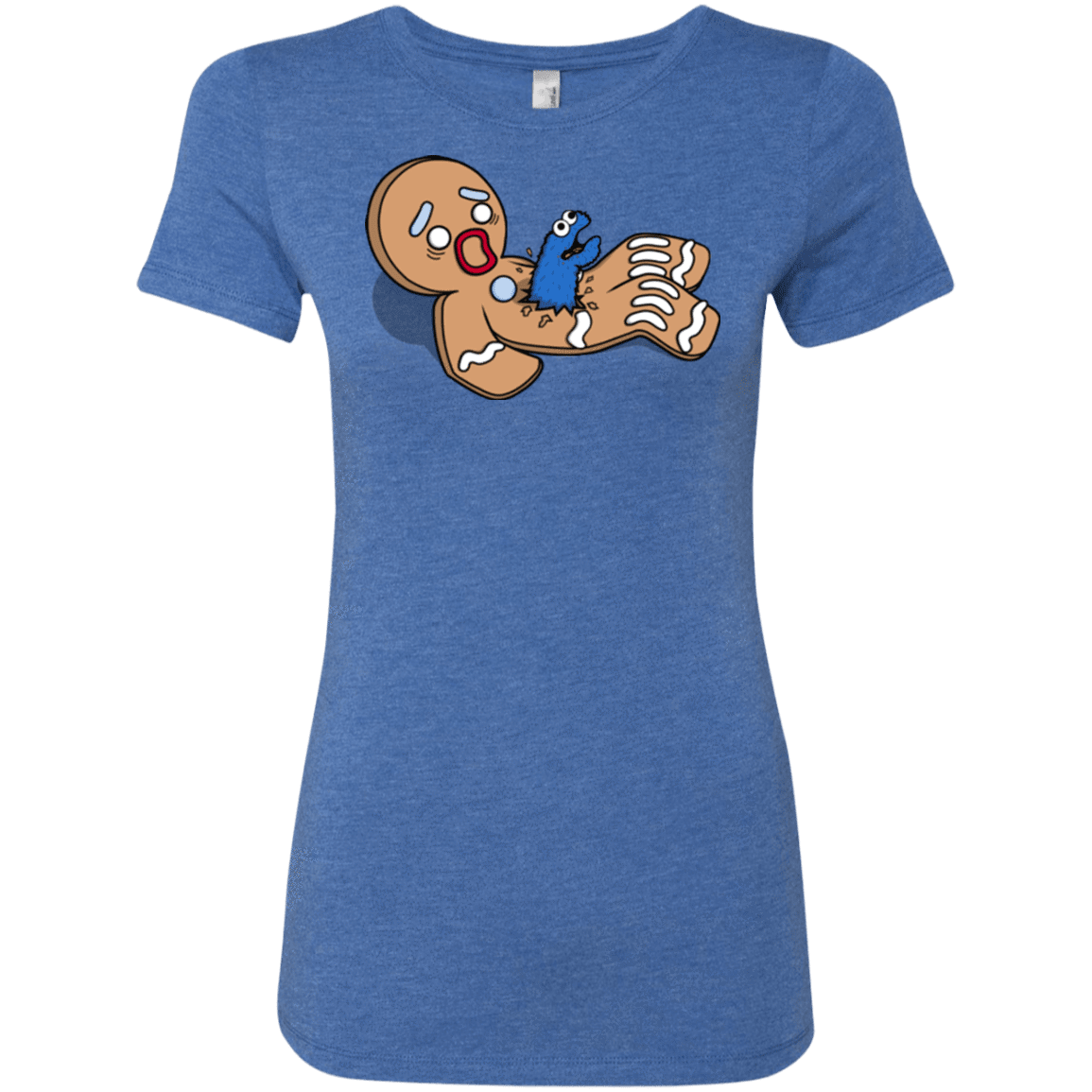 T-Shirts Vintage Royal / S Alien Nom Nom Women's Triblend T-Shirt