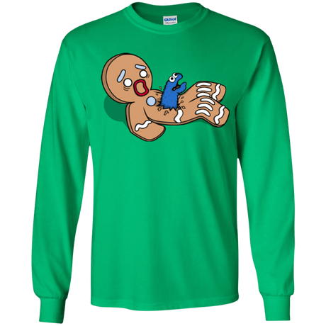 T-Shirts Irish Green / YS Alien Nom Nom Youth Long Sleeve T-Shirt