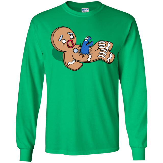 T-Shirts Irish Green / YS Alien Nom Nom Youth Long Sleeve T-Shirt