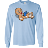 T-Shirts Light Blue / YS Alien Nom Nom Youth Long Sleeve T-Shirt