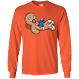 T-Shirts Orange / YS Alien Nom Nom Youth Long Sleeve T-Shirt