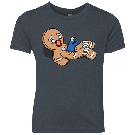 T-Shirts Vintage Navy / YXS Alien Nom Nom Youth Triblend T-Shirt